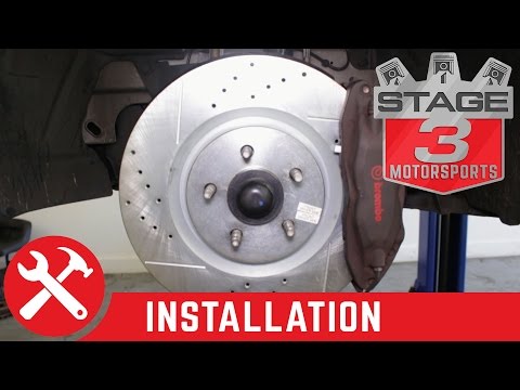 2011-2014 Mustang GT Boss Power Stop Z26 Street Warrior Brake Kit Brembo Mustangs Install