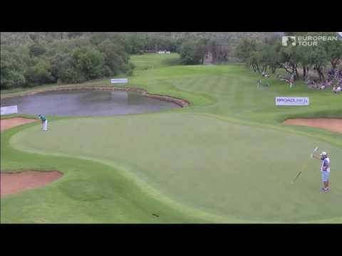 Thongchai Jaidee Holes A Monster Putt