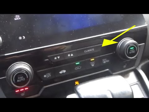 How To Turn On Air Conditioning In Honda CR-V-Easy Tutorial