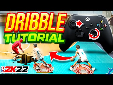 ADVANCED DRIBBLE TUTORIAL W/ HANDCAM ON NBA 2K22 + BEST DRIBBLE MOVES! FASTEST COMBOS TO LEARN 2K22!