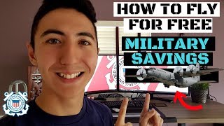 How to FLY FOR FREE in the Military  ✈️ - Military Savings