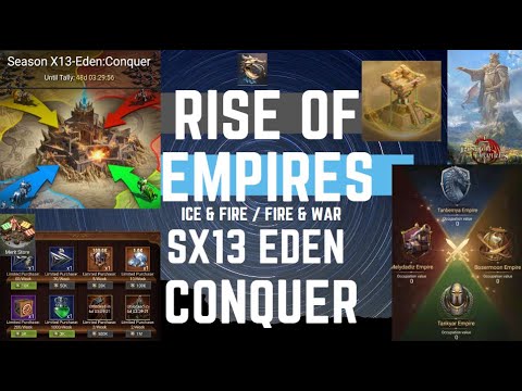 SX13 Eden Conquer - Rise Of Empires Ice & Fire