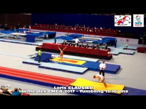 Loris Clausier - CMGA Tumbling 2017 Sofia