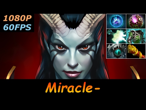 Dota 2 Liquid.Miracle- Queen of Pain Pro Top MMR 36 Kills Ranked Full Gameplay
