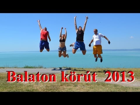 Őrült bringatúra 4. - Balaton-körút 2013. 3/1. nap