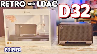 Edifier D32 - Soundtest "RETRO LDAC BEAST?!"