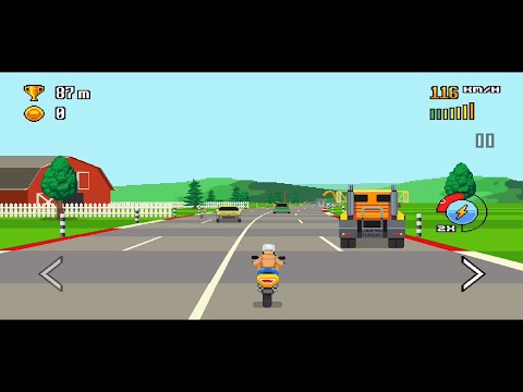Retro Highway (by Gearhead Games ApS) - free arcade racing game for Android - YouTube