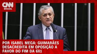 Vídeo: Guimarães desacredita em oposição a favor do fim da 6x1 | BASTIDORES CNN
