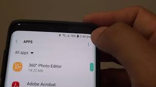 Samsung Galaxy S9 / S9+: How to Grant / Deny Apps Permission to Camera