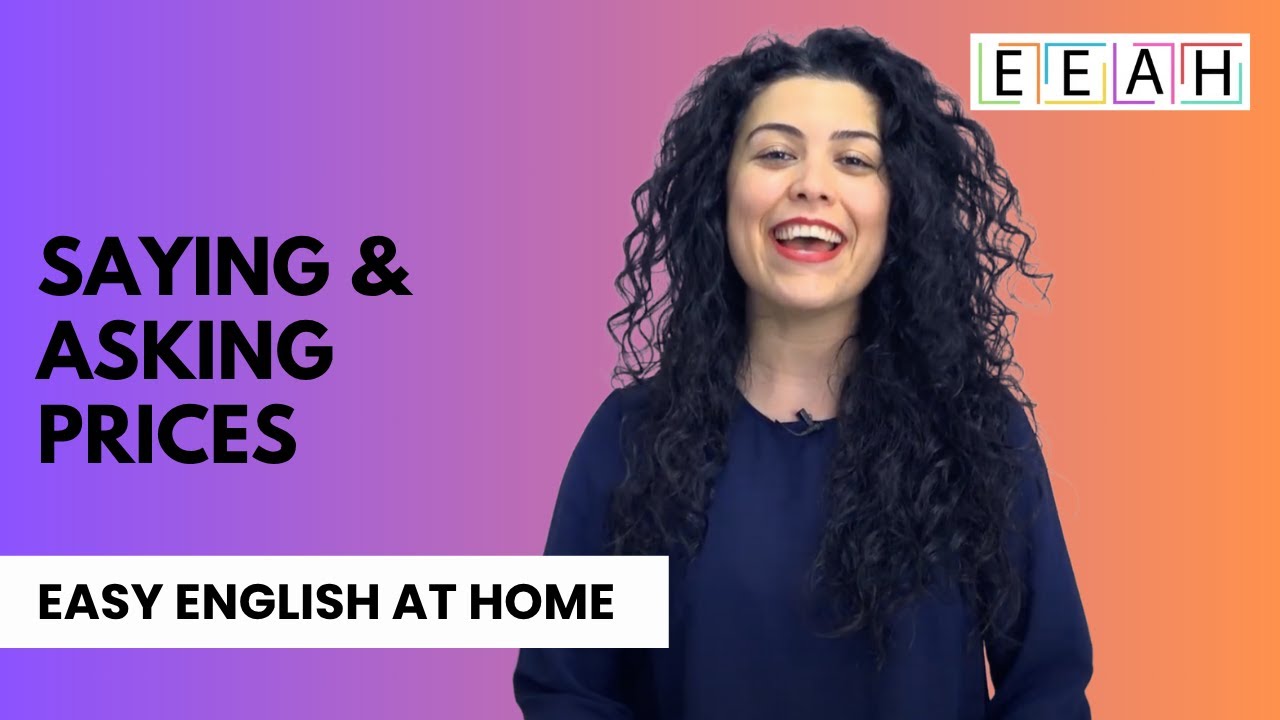 English for Beginners #25: Saying and Asking Prices | Easy English at Home