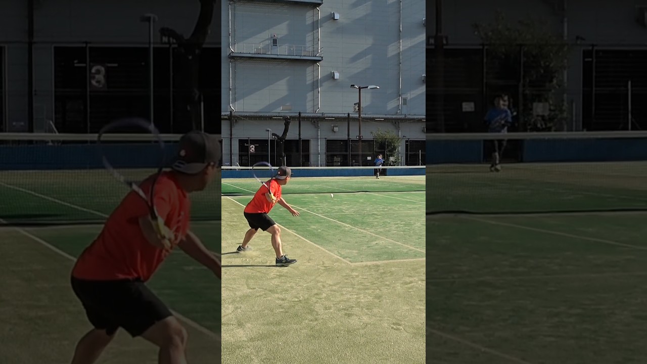 強風の中逆乱クロスで打してきました!参考にしてみてね😊