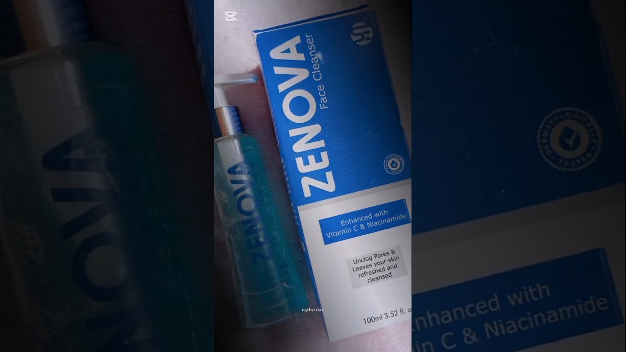 zenova face cleanser #skincare #shortvideos #viral #cleanser #shorts