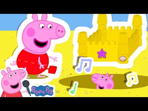 Capa de Vamos Para A Praia | Peppa Pig Música Para Crianças e Canções Infantis