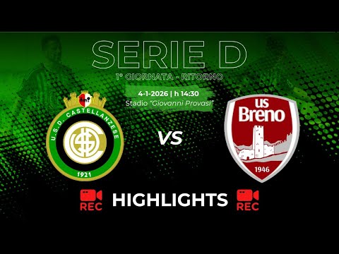 HIGHLIGHTS Castellanzese 0-2 Breno - Serie D 2025/2026 - Matchday 18