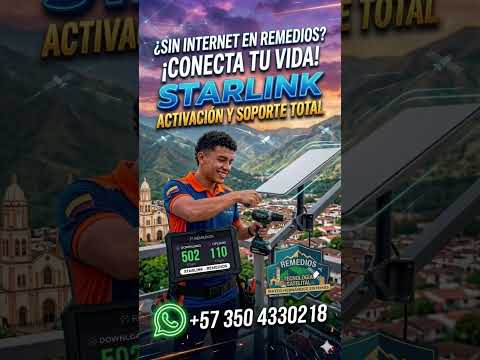 ¿Sin internet en Remedios? 🛰️ ¡Pásate a Starlink ya!