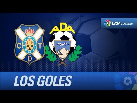 Todos los goles de CD Tenerife (1-1) AD Alcorcón