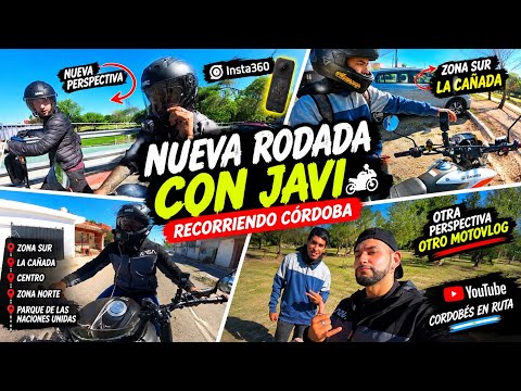 PRIMERA RODADA CON JAVI 🏍️ RECORRIMOS CÓRDOBA DE SUR A NORTE | NUEVAS PERSPECTIVAS 🎥