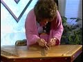 Constance Demby playing the hammered dulcimer