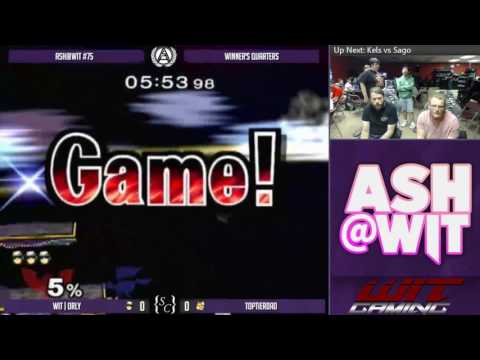 WIT | ORLY (Falcon) vs TopTierDad (Fox) - ASH@WIT #75 Melee Winner's Quarters