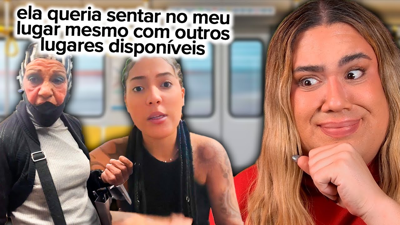 🚨ESSE BARRACO NO METRÔ DEU ATÉ POLÍCIA 🚓👀