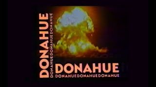 WBBM Channel 2 - Donahue - &quot;Nuclear War &amp; The Arms Race&quot; (Mostly Complete Broadcast, 3/26/1982) 📺