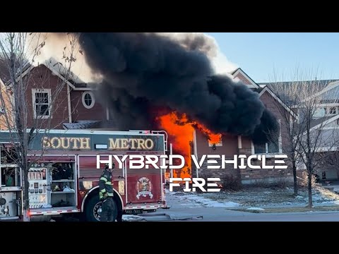 Hybrid Vehicle Garage Fire