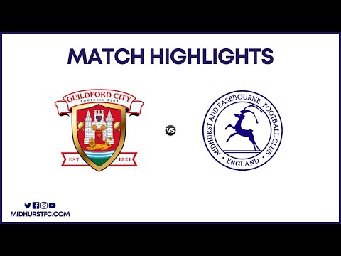 First Team vs Guildford City (A)