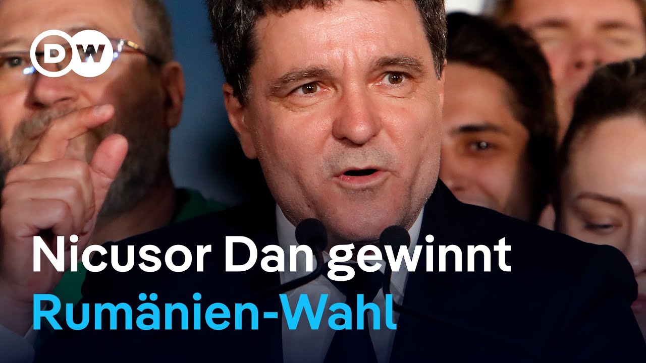 Rumäniens neuer Präsident ist ein Pro-Europäer | DW Nachrichten