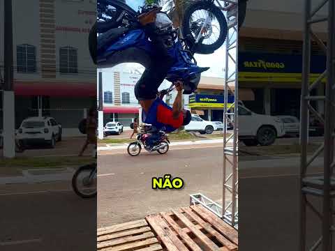 Ele ganhou a MOTO no DESAFIO 😱🏍️