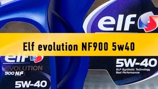 Elf EVOLUTION 900 NF 5W-40 5 л - відео 1