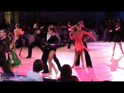 WDSF Open Latin 1/8 rumba Alexandr Romanov - Anastasia Gorzhuy