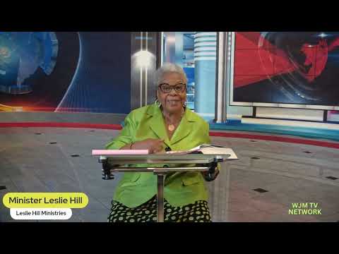 Leslie Hill Ministries Today's Message Reinforcing Our Faith....Jude 1: 20-23, Hebrews 1:6-8.