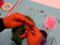 Fabrication d'une fleur de lis en collant / Nylon ...