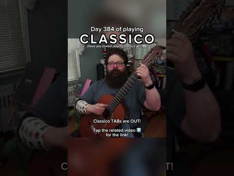 Classico - Day 384 | @tenaciousd #shorts #classicalguitar #tenaciousd  #twitch  #guitar  #music