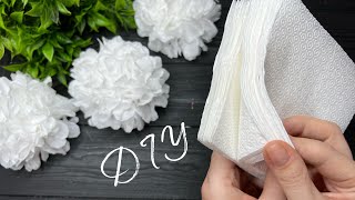 How to make Easy Tissue Paper Flowers  DIY Paper C