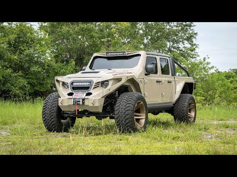 Modified 2022 Jeep Gladiator Sport Diesel