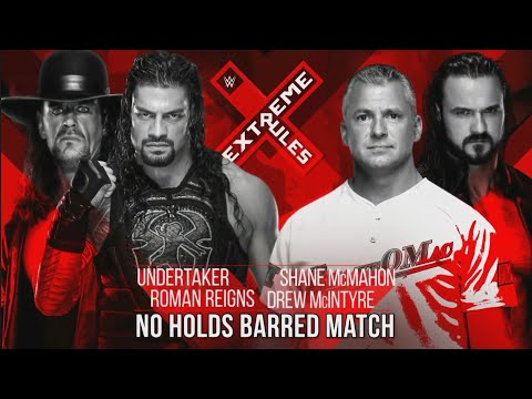 WWE Extreme Rules 2019 - Official And Full Match Card HD (Vintage)