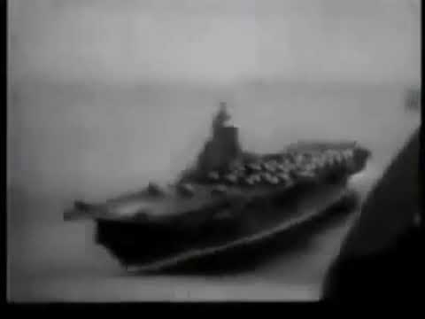 THE MOST DECORATED WARSHIP OF WW2 AIRCRAFT CARRIER USS ENTERPRISE AT SOUTHAMPTON