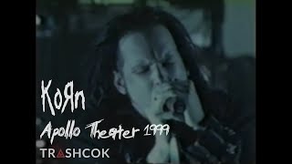 Korn  - Trash Live @ Apollo 1999 [HD Enhanced / 60FPS]