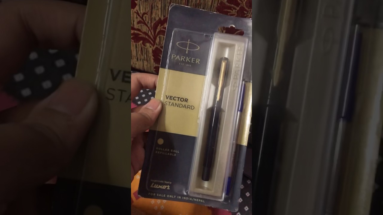 Parker Vector Standard Roller Ball Pen #parker #parkerpen #shorts #gel #rollerball #shortvideo
