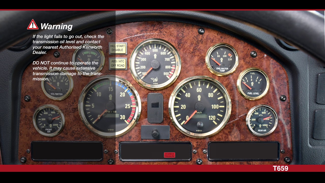 T659 Dash Lights