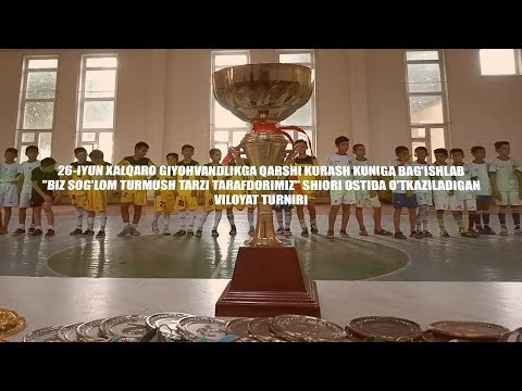 Musobaqa g'oliblarini taqdirlash marosimi