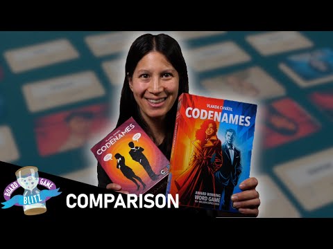 Codenames - 10th Anniversary Relaunch vs. the Original | Full Component Comparison