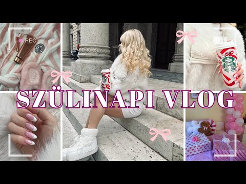 ÍGY TELT A SZÜLINAPOM | heti vlog, körmös, shopping, haul, tánc 🎂🥂✨