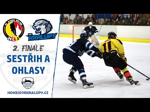 2. zápas finále HC Junior Mělník vs. HK Kralupy | KLM 2022/23 | Sestřih a ohlasy