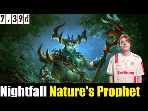 Nightfall [Nature's Prophet] CARRY 7.39D DOTA 2 HIGHEST MMR MATCH#dota2  #dota2gameplay