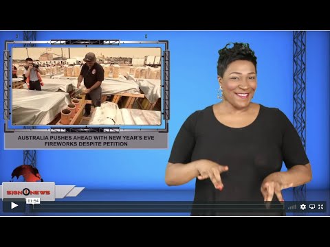 Australia pushes ahead with New Year's Eve fireworks despite petition (ASL - 12.30.19)