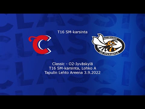 Classic - O2-Jyväskylä T16 SM-karsinta lohko A 3.9.2022