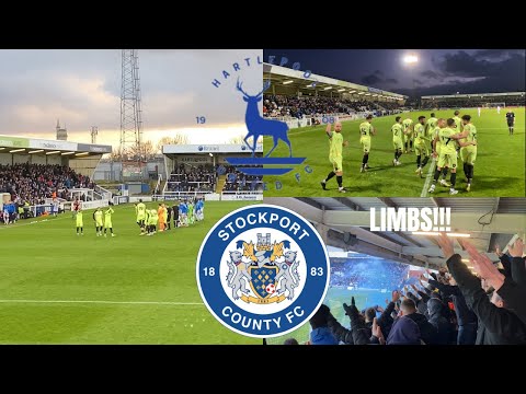 PYRO & LIMBS AS COUNTY SMASH HARTLEPOOL | Hartlepool United vs Stockport County Match Vlog