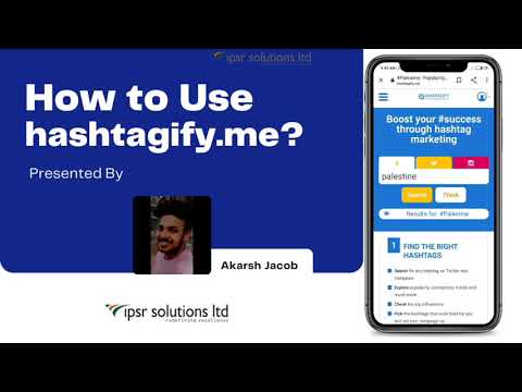 Hashtagify.me Malayalam tutorial for beginners (2022) | The most useful Hashtag marketing tool